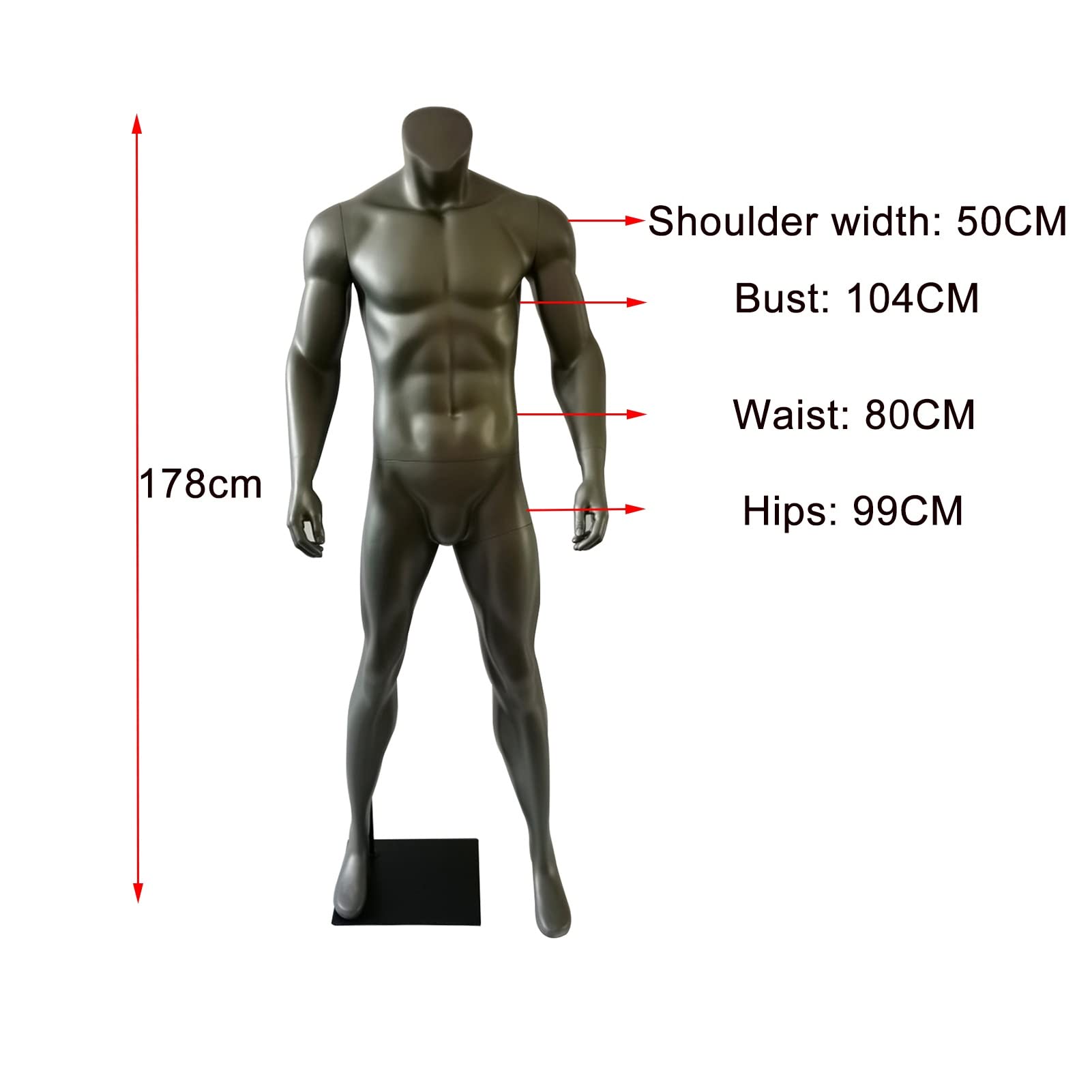 Amazon.co.jp: 男性マネキントルソ-FRP素材、アスレチックヘッド