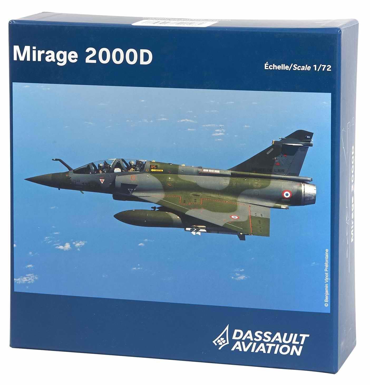 Odeon The Store Maquette Avion de Chasse Mirage 2000D Armee DE L'AIR Francaise 1/72 Métal