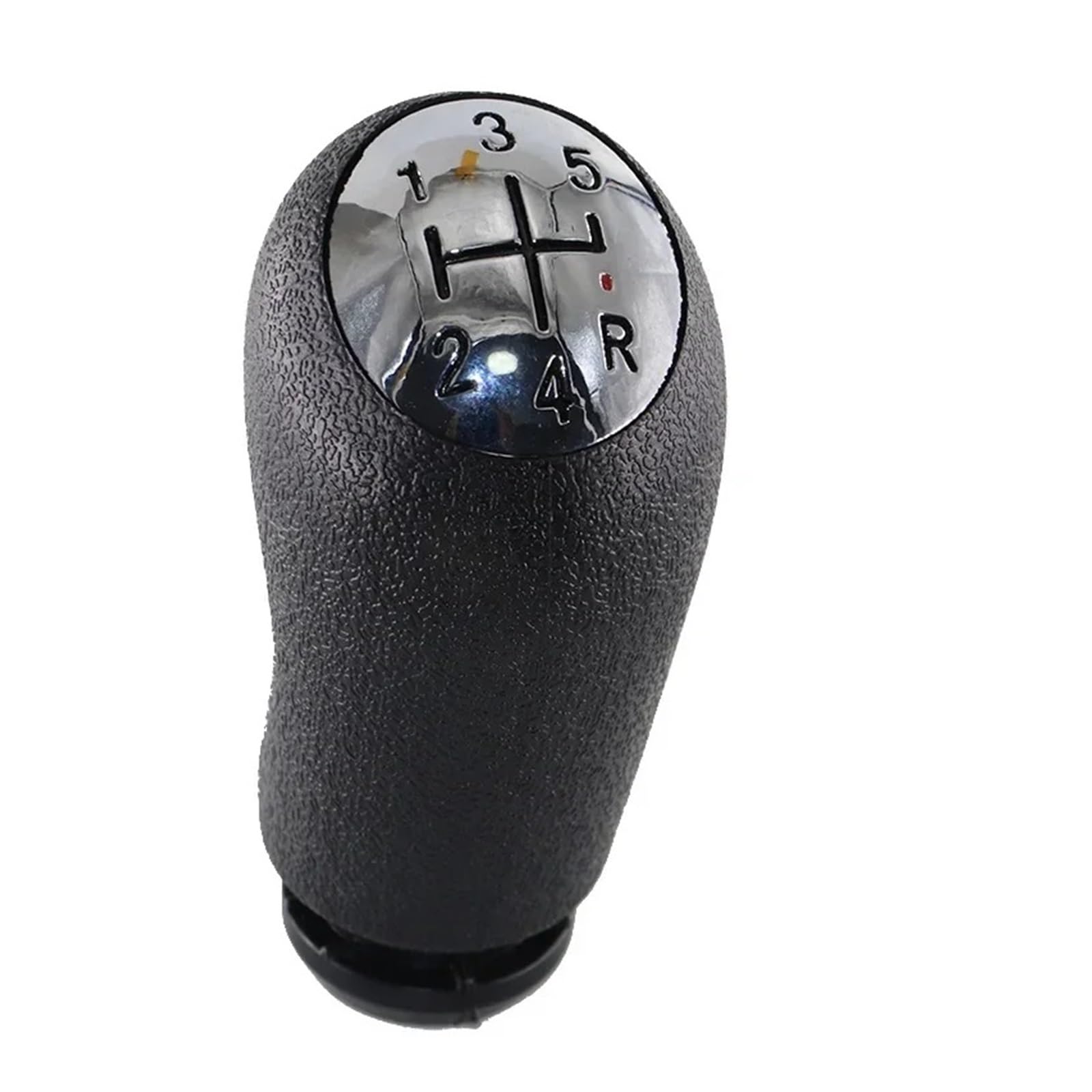 Fpterjz Gear Knob for Clio 2 3 4 II III IV 2001-2016 Manual Selector Handle 5 Speed Gearbox Stick Shifter Car Gear Shift Knob(Plastic)
