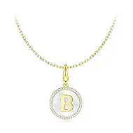 AAAAA Grade Artificial Zircon Inlaid Pendant Necklace for Women - Rainbow Mother-of-Pearl, Adjustable Size, and Beautiful Gift Box - Ideal Christmas Gift for Her, Friends, Sisters, and Moms