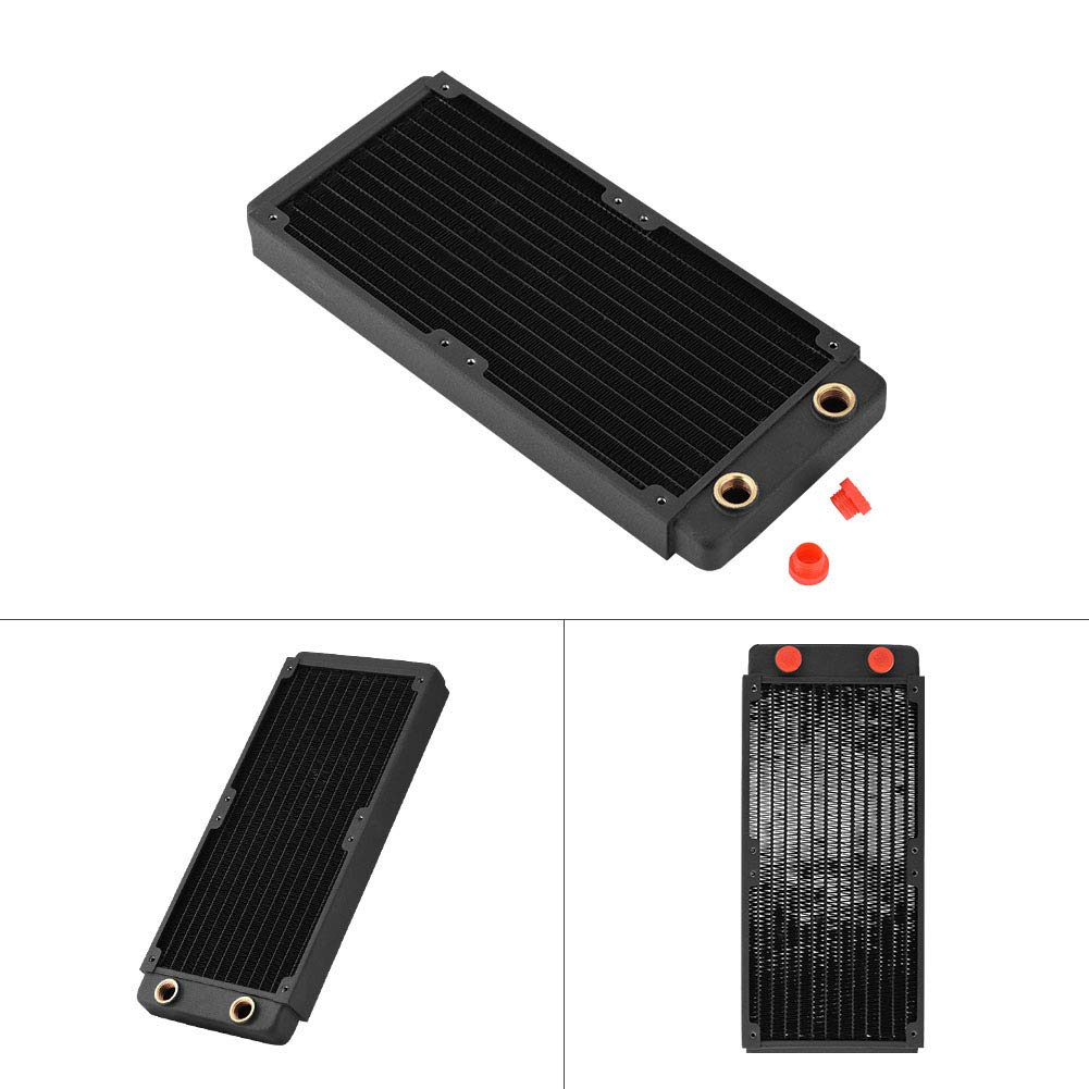360mm Radiatore in Rame Dissipatore di Calore Scambiatore di Calore a Liquido Raffreddamento ad Acqua per Computer meccanismo di Raffreddamento Efficiente ad Alte (240 mm)