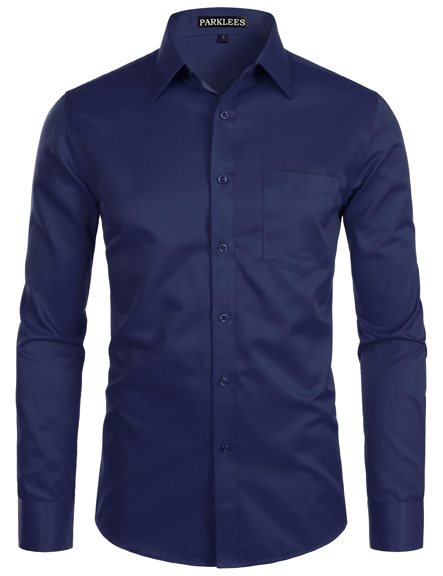 ZEROYAA Men's Dress Shirt Business Casual Button Up Shirt