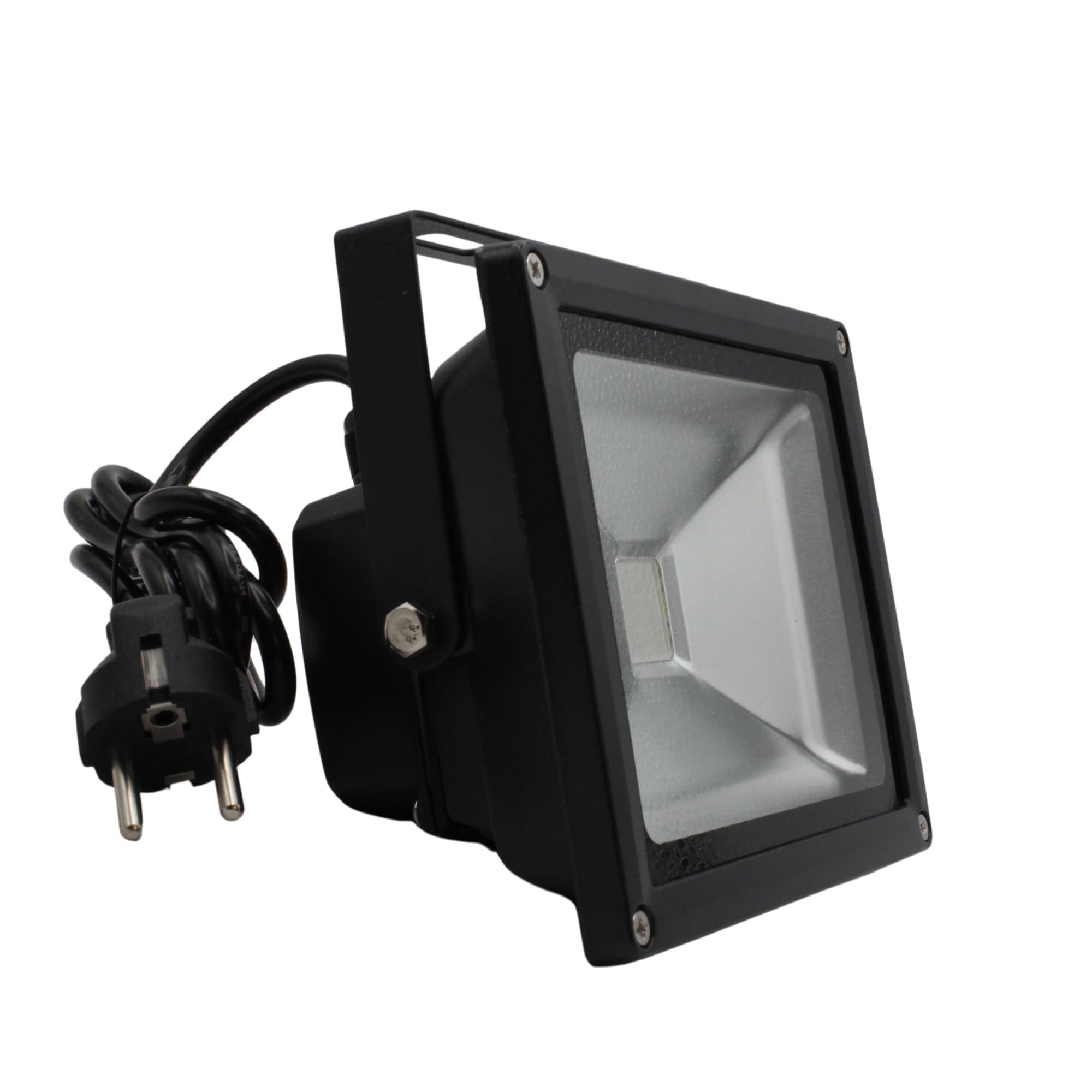 UVFloor - Projecteur Led UV 20W PRO - Ultraviolet 385nm 400nm - IP65 Etanche Lumière Noire UV Exterieur Intérieur - avec Prise 220V - pour Soirée Fluo, Néon, Bar, Fête