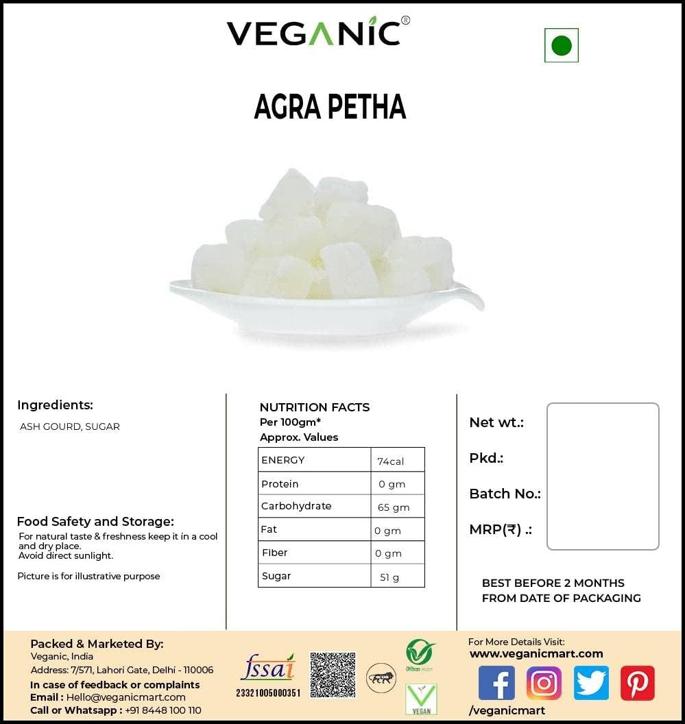Veganic Indian Sweet Dry Agra Petha, 900 Gm - Image 2 thumbnail