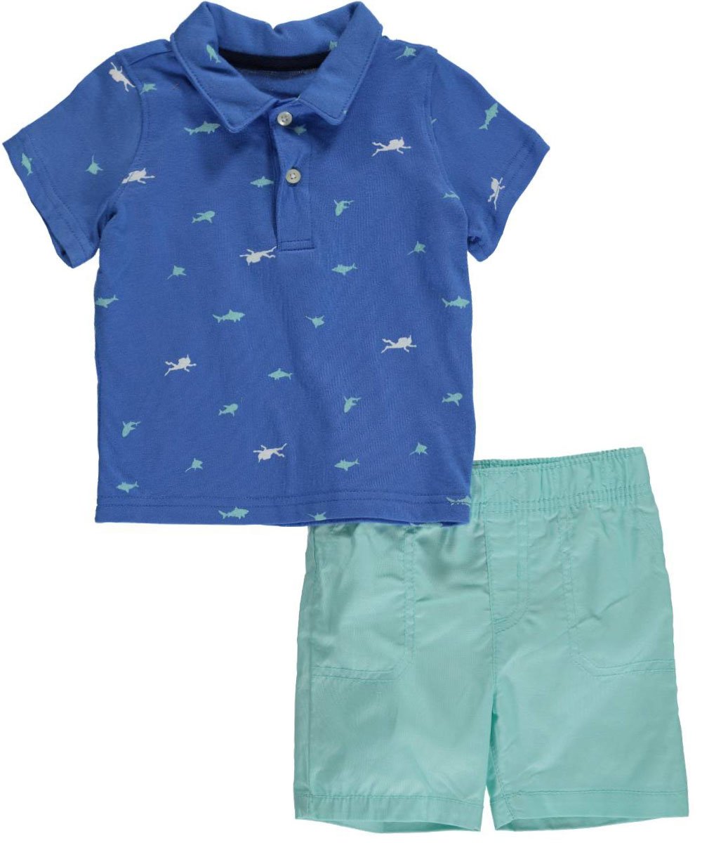Ensemble bébé garçon Carter's bleu menthe vêtement naissance 6 mois