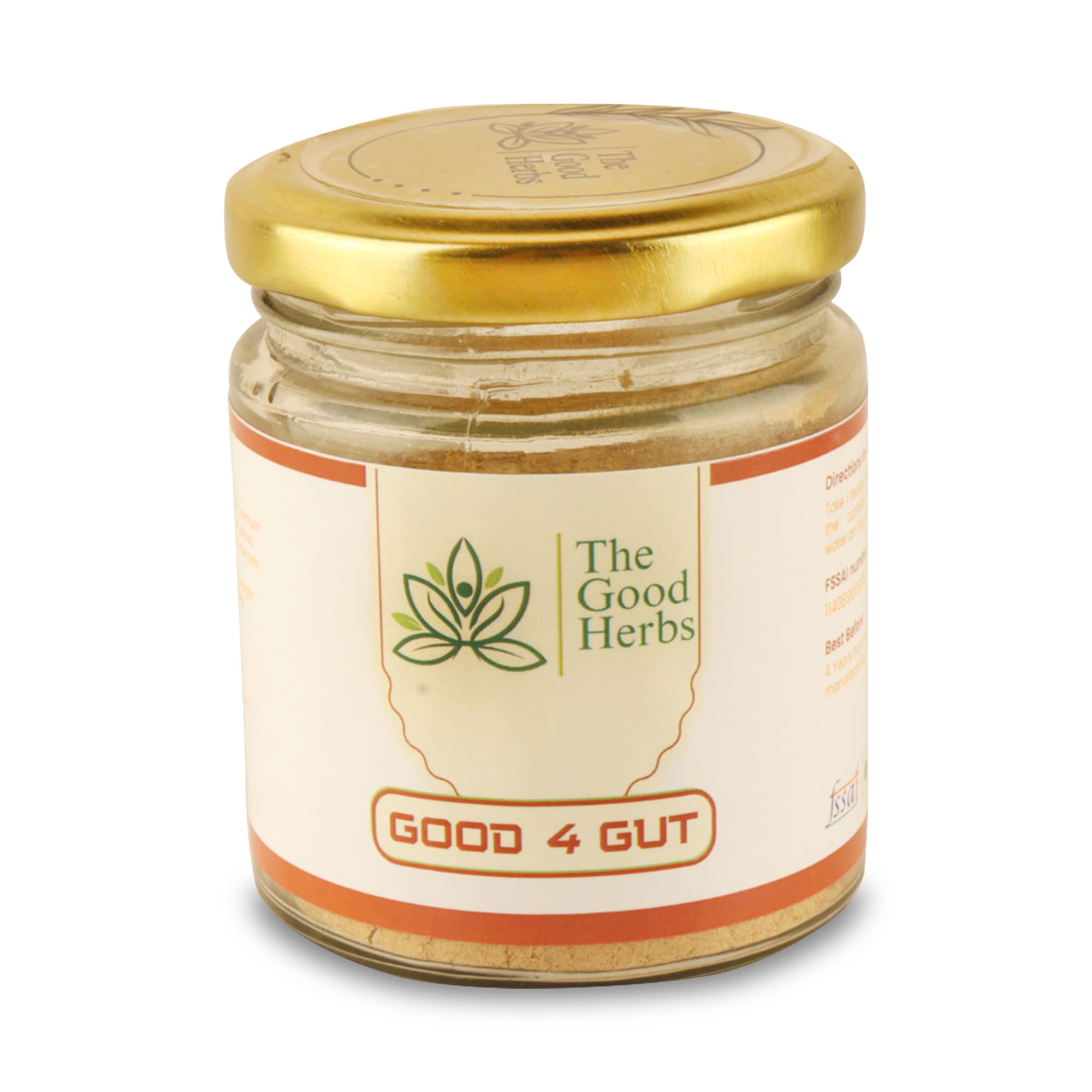 The Good Herbs 4 Gut-For Constipation,Acidity,Gerd And Overall Gut Health(50 Grams)
