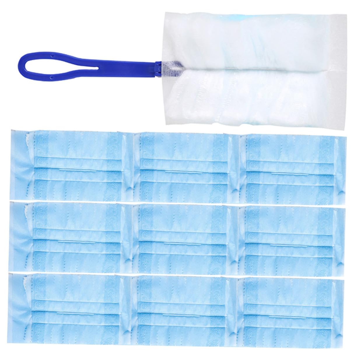 MAGICLULU 5 Set Di Spazzole Elettrostatiche Per La Pulizia Di Spolverini Per Ventilatori Da Soffitto Strumenti Per La Pulizia Di Finestre Gadget Facili Da Installare E Smontare