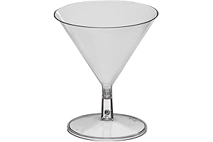 Party Essentials Miniware Disposable 2 oz Mini Margarita Glasses
