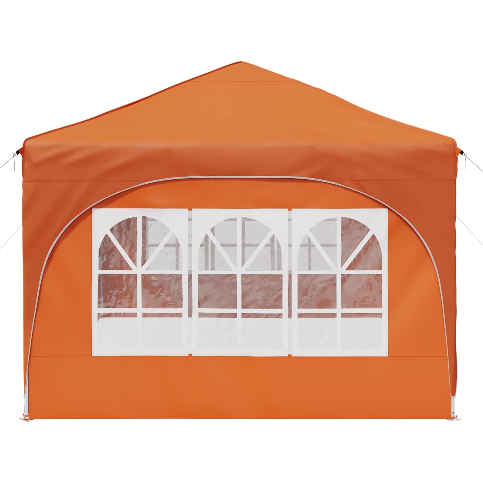 Składany namiot imprezowy Pop-up 575 x 288 x 245 cm Pomarańczowy Oxford