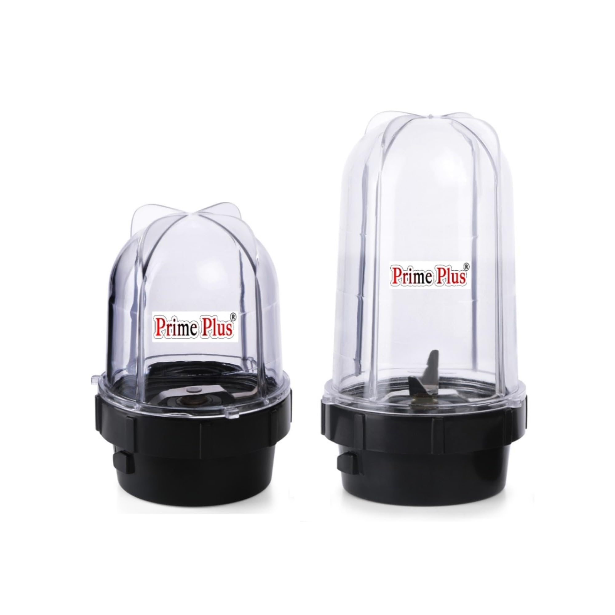 ABS Plastic Bullet Jar Smoothie Maker For regular Mixer Grinder Black-image-40