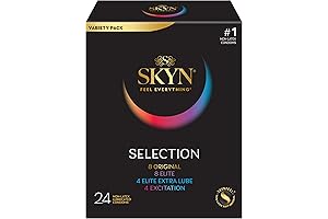 SKYN Selection Non-Latex Condoms - 24 Count - New Variety - SKYN...
