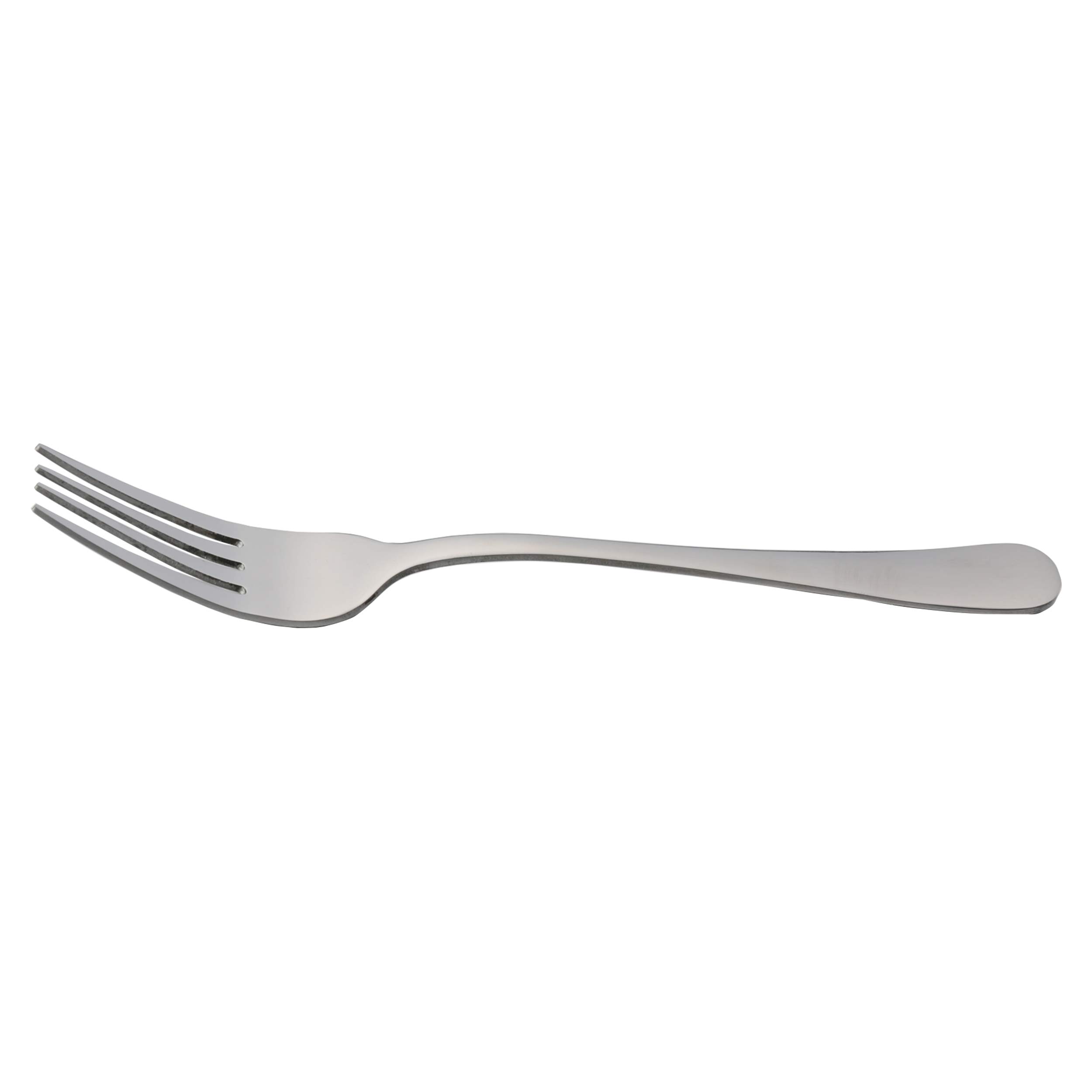 Lot de 6 Fourchettes de table modèle Lisse en Inox 18/0 - 2 cm Lot de 6 Fourchettes de table modèle Lisse en Inox 18/0 - 2 cm