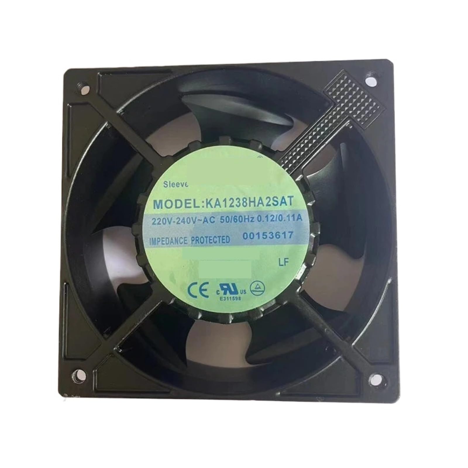 OSHZIKJII 120x120x38mm KA1238HA2SAT 220V Cooling Fan 1238 12cm