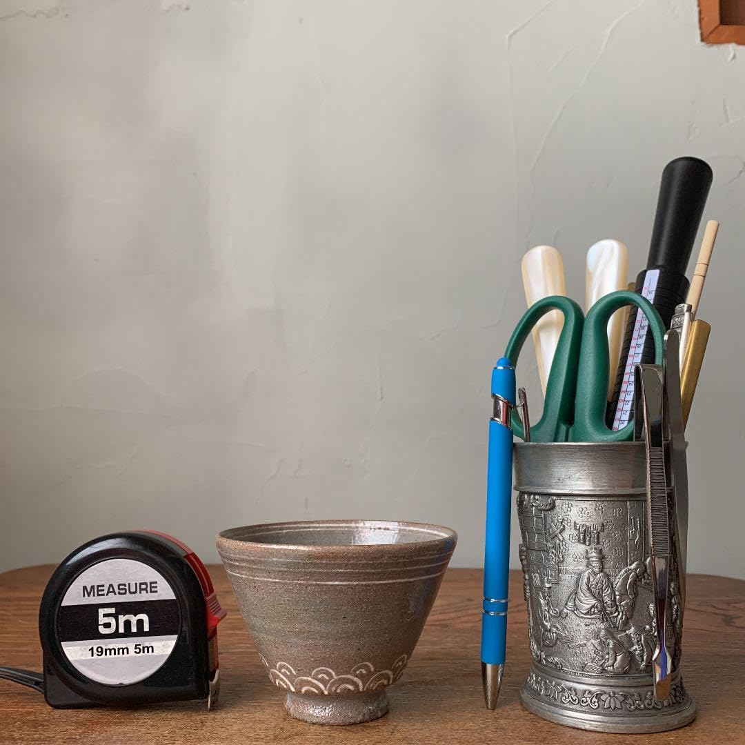 Impressions Shiny Wavy Against Black Design 5 x 7