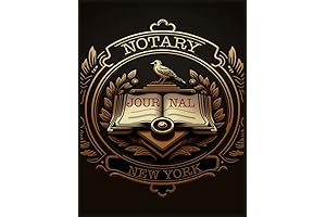 Notary Journal New York 2023: Keep All Notarial Acts Recorded & Confidential...