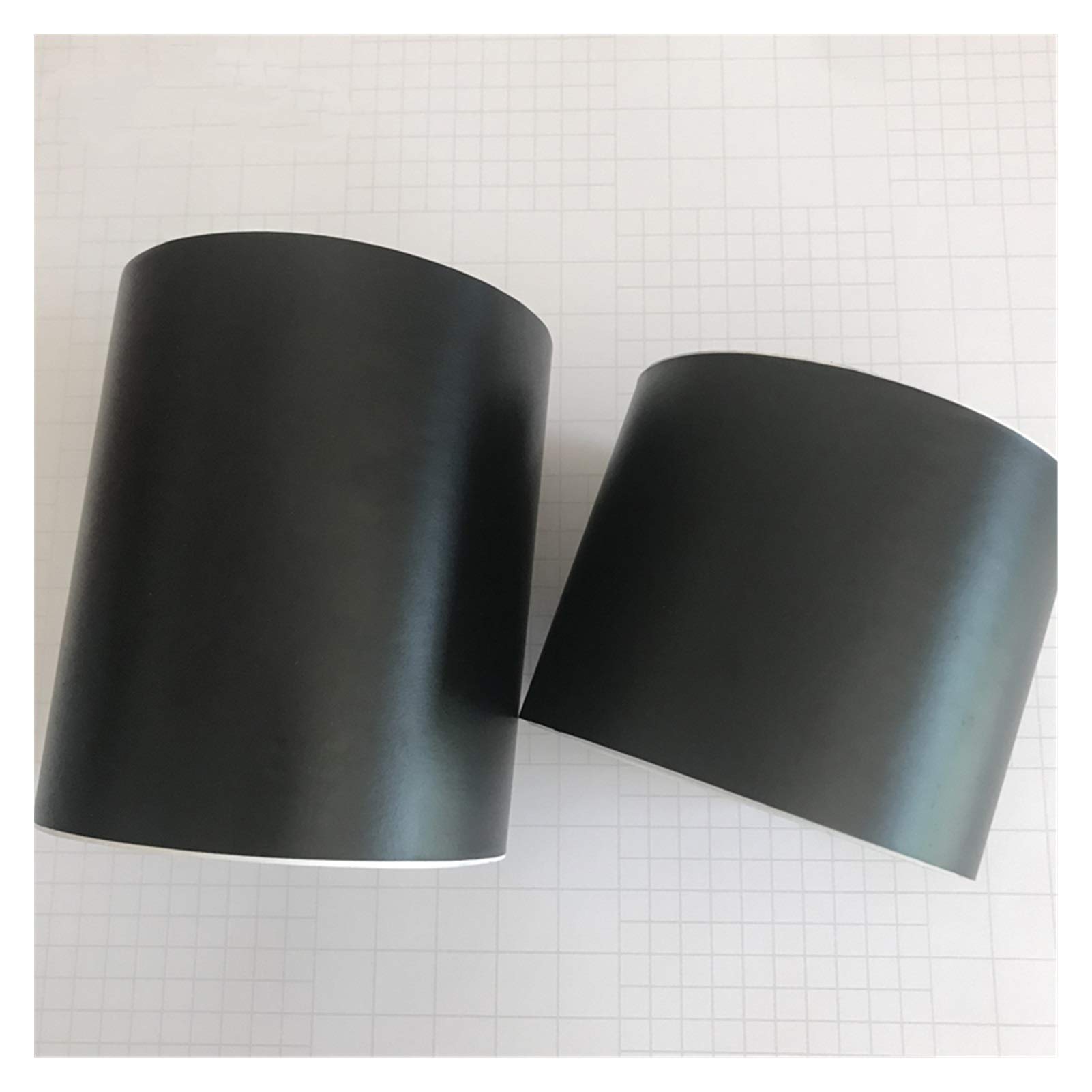 Pellicola Wrapping 10x100 / 150/200/300 / 500CM Nero Opaco dell'involucro del Vinile Autoadesivo Rilascio dell'Aria Bubble Car Styling Membrana Sticker Decal Film