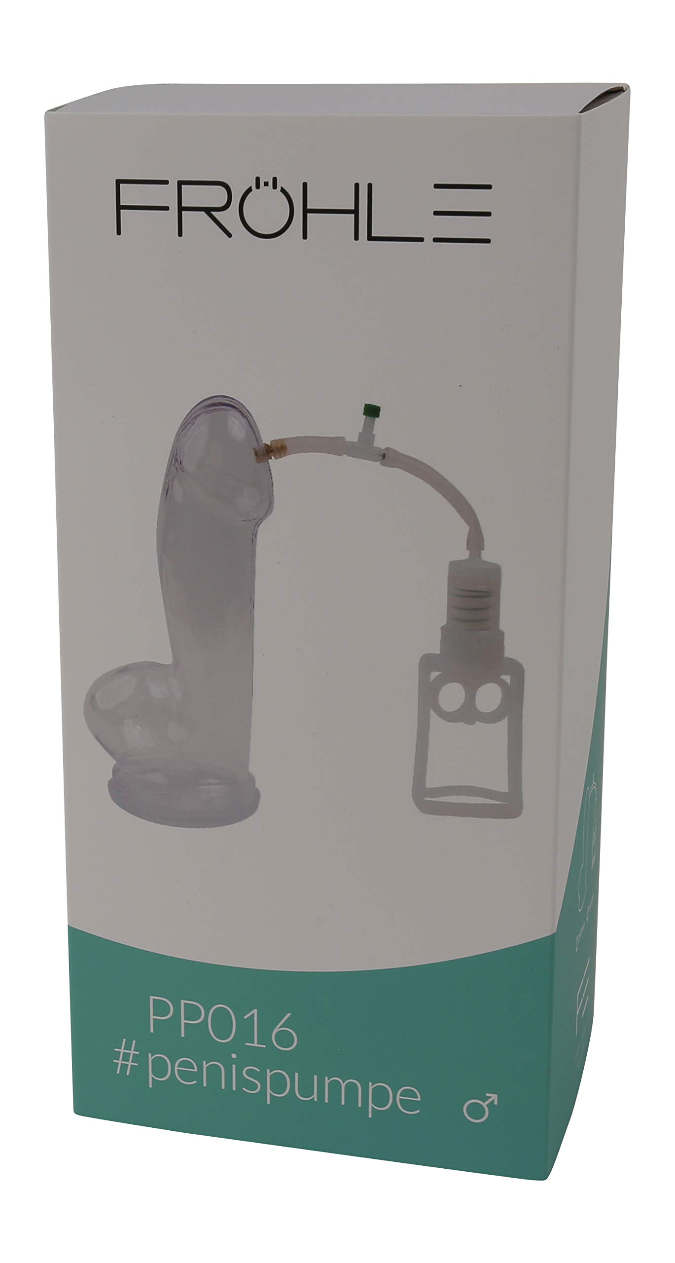 Fröhle PP016 Bomba de Pene Realista XL Profesional, claro 283 g