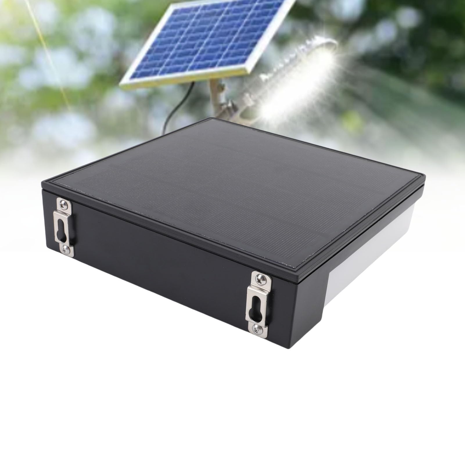 LED Solar Außenleuchte Bewegungssensor Wandlampe für Garage,