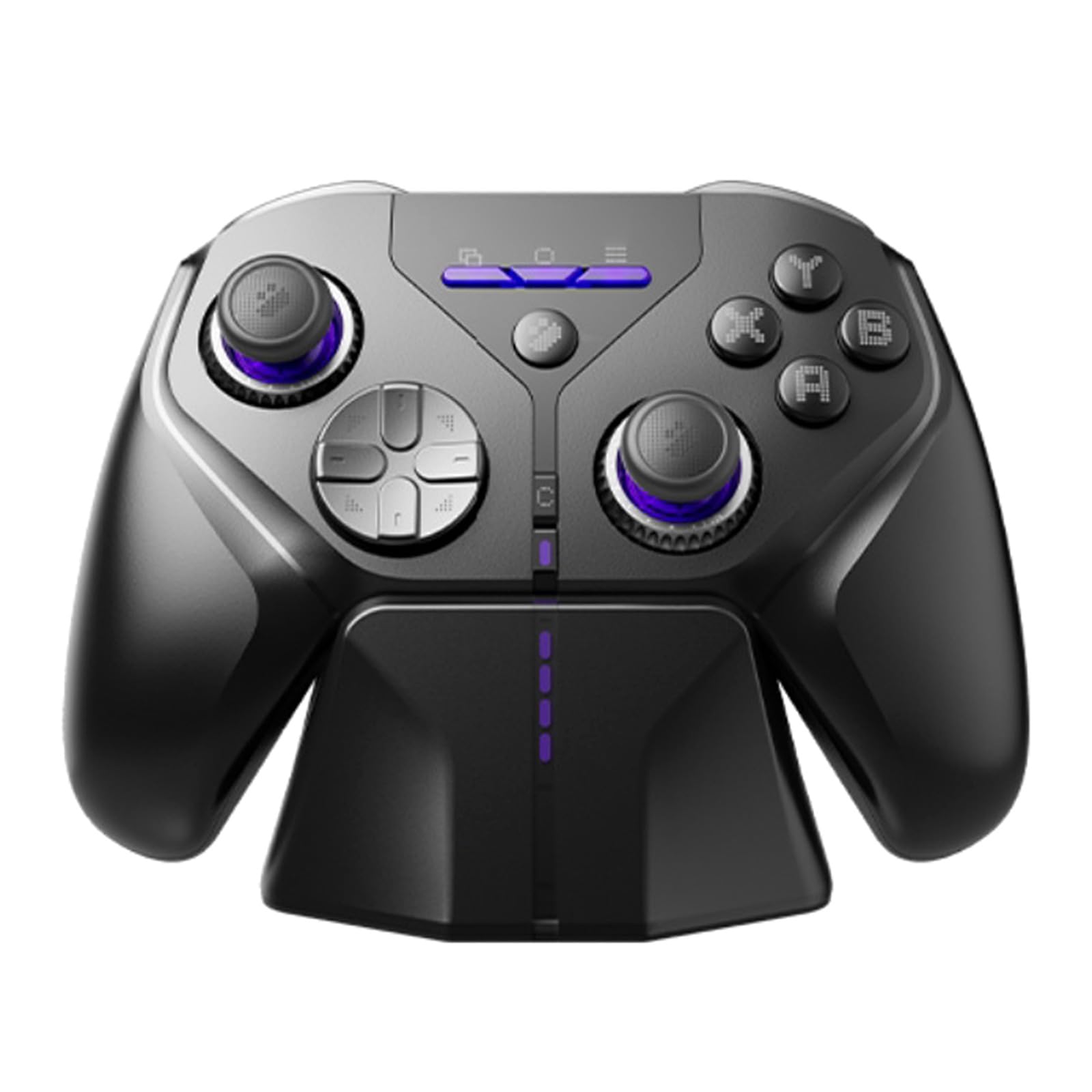 Buxuaaaa Gaming Controller mit 4096 Levels Sampling Gamepad und doppeltem Aktivierungsmodus, kabelloses Gamepad ABS für kompetitives Spielen, TMR Magnetpad