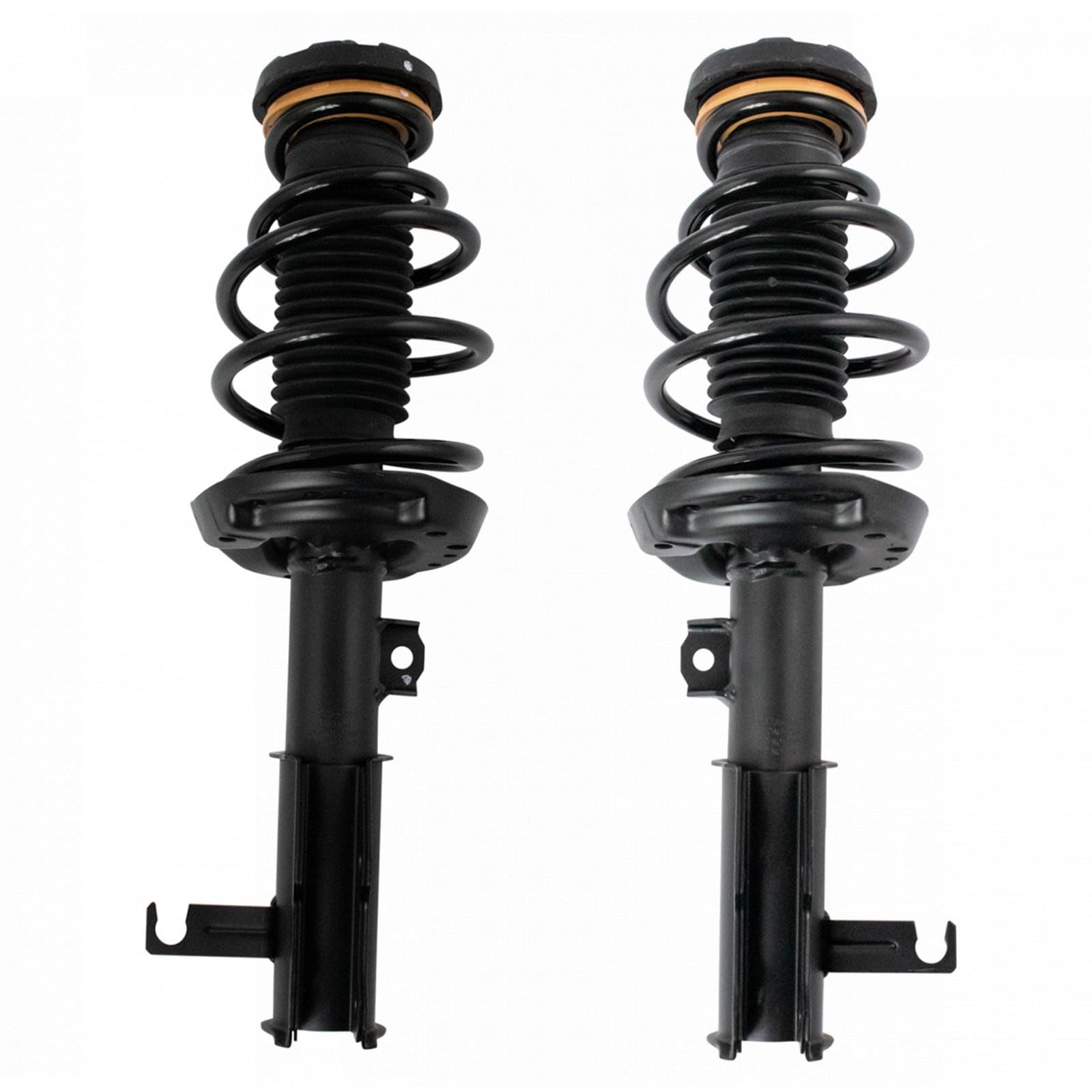 TRQ Front Driver and Passenger Side Strut and Spring Assembly Set
