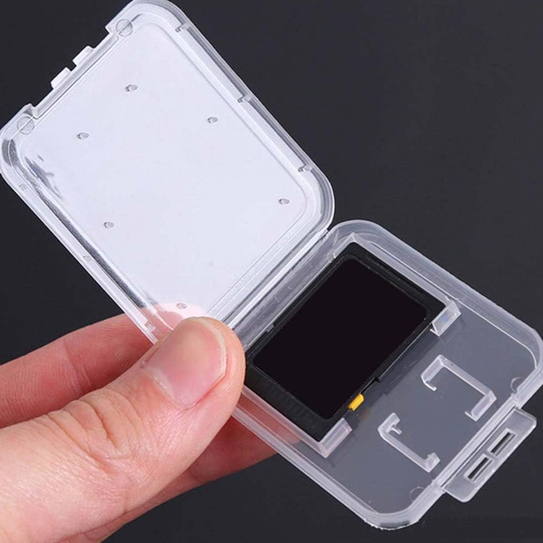 Custodia Per Schede Di Memoria - 10 Pezzi, Trasparente, Antiurto Per SD, Micro SD, TF, MMC, SIM