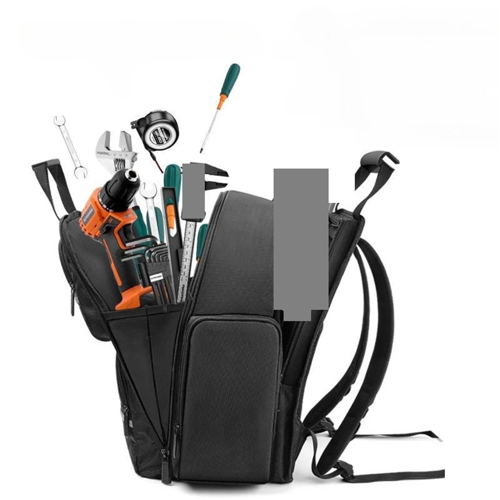 Bolsas De Herramientas Profesionales, Organizador, Mochila, Accesorios For Electricistas, Bolsa Viaje, Caja, Almacenamiento, Suministros Carpintería(Lock head style)