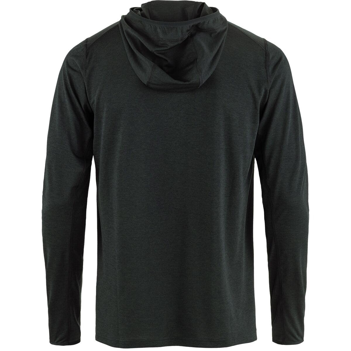 FJALLRAVEN 87199-550 Abisko Sun-Hoodie M długi sweter męski, czarny, rozmiar XXL