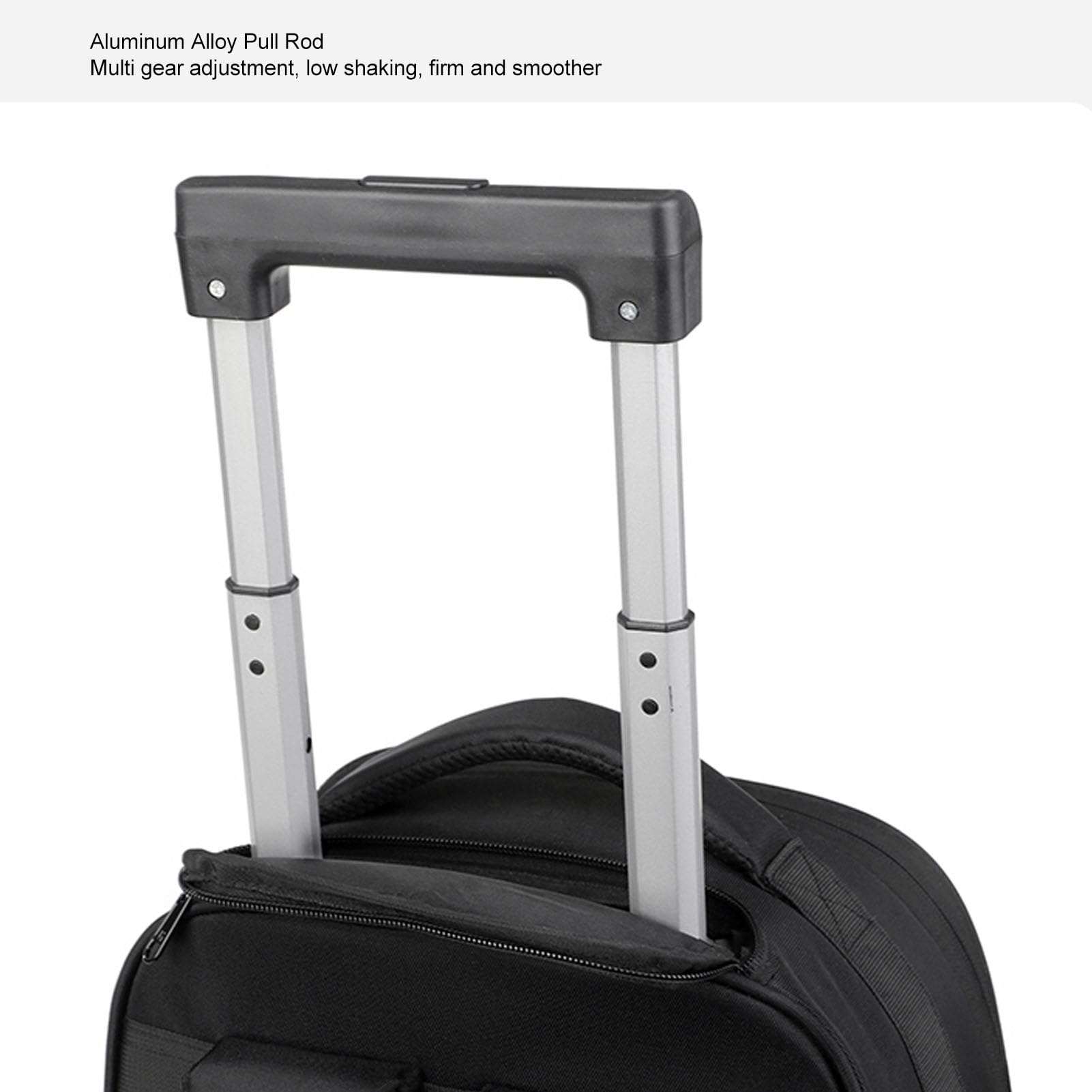 Rolling Backpack, 30L Travel Plecak z Kółkami, Kompresja Próżniowa, Plecak z Plecakiem Wózka do Biznesu i Podróży podróżą