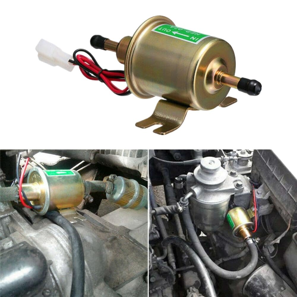 Pompa del combustibile elettrico a benzina diesel a bassa pressione universale 12v EP-02A Compatibile con le motociclette di auto ATVS