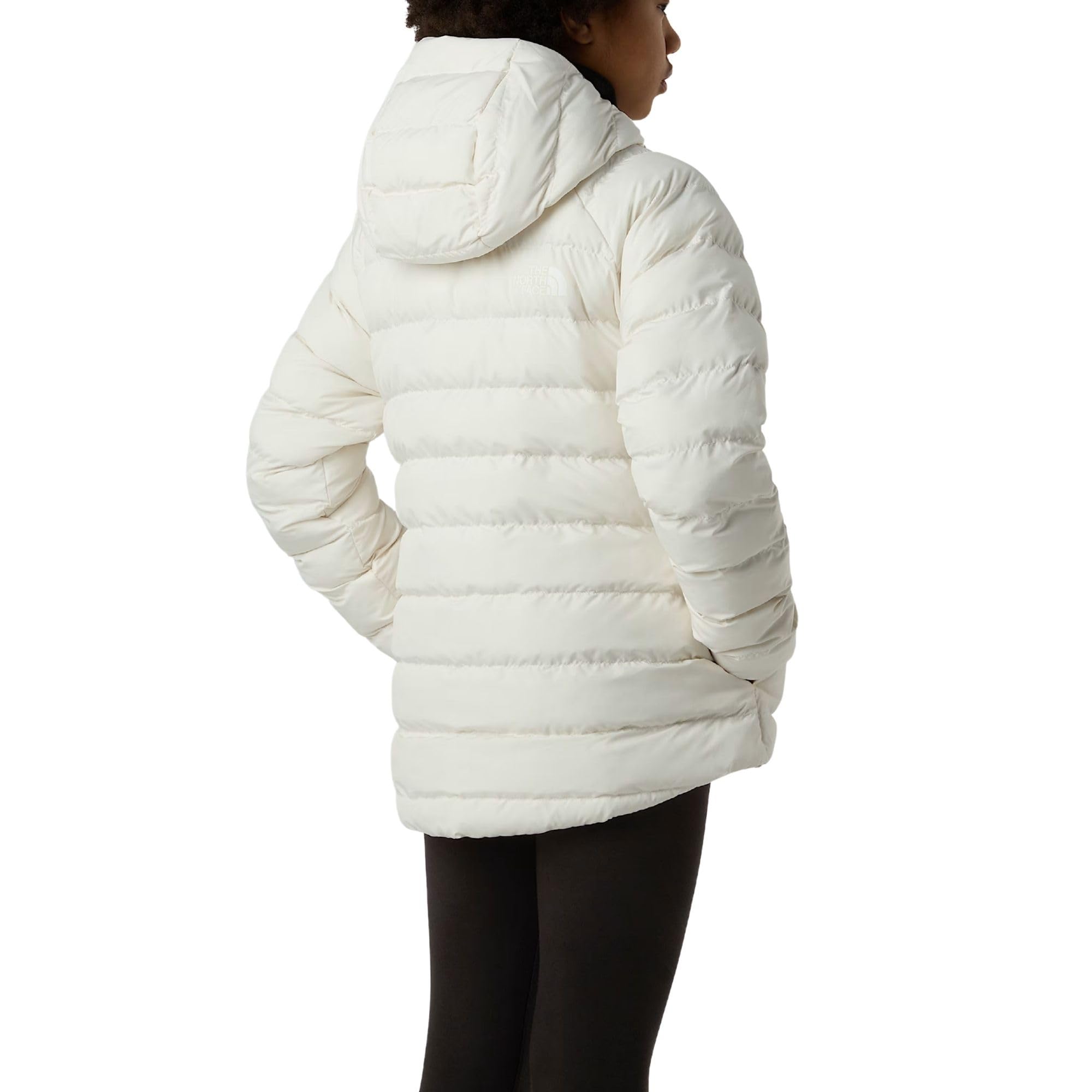 The North Face Reversible Perrito Chaqueta con capucha para niñas White Dune 10 años