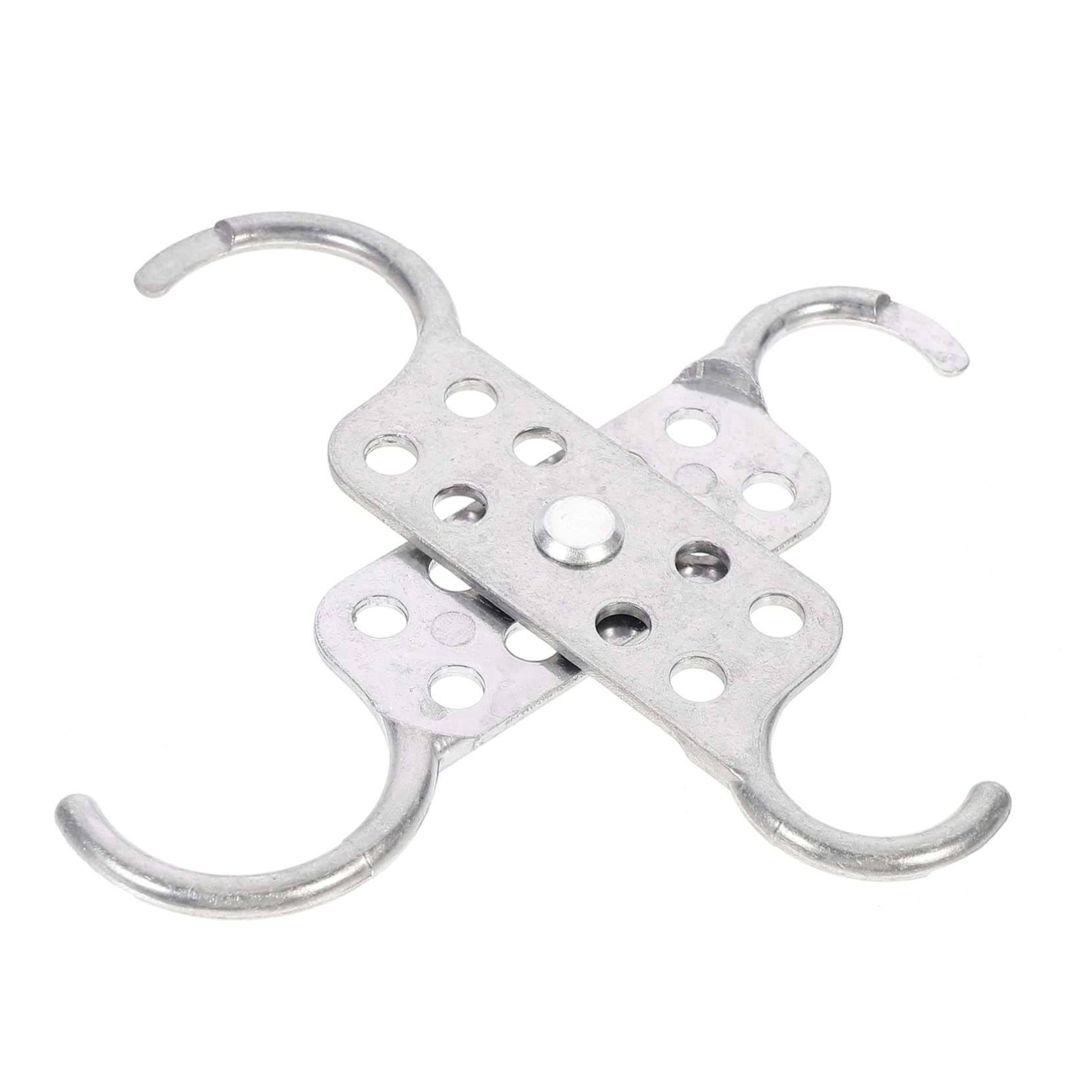 PRETYZOOM 8 Tag Out Security Latches Lock Silver Aluminum