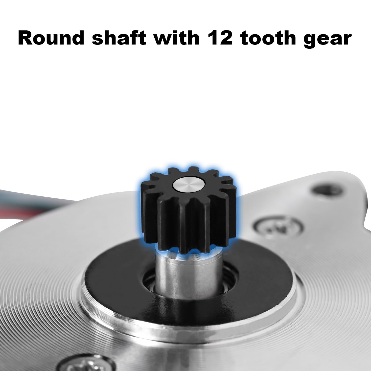 Moteur pas à pas circulaire pour imprimante 3D, moteur pas à pas pour extrudeuse K1, moteur pas à pas de remplacement pour imprimantes 3D Creality K1 / K1C / K1 Max/Ender 3 V3 / Ender 3 V3 Plus
