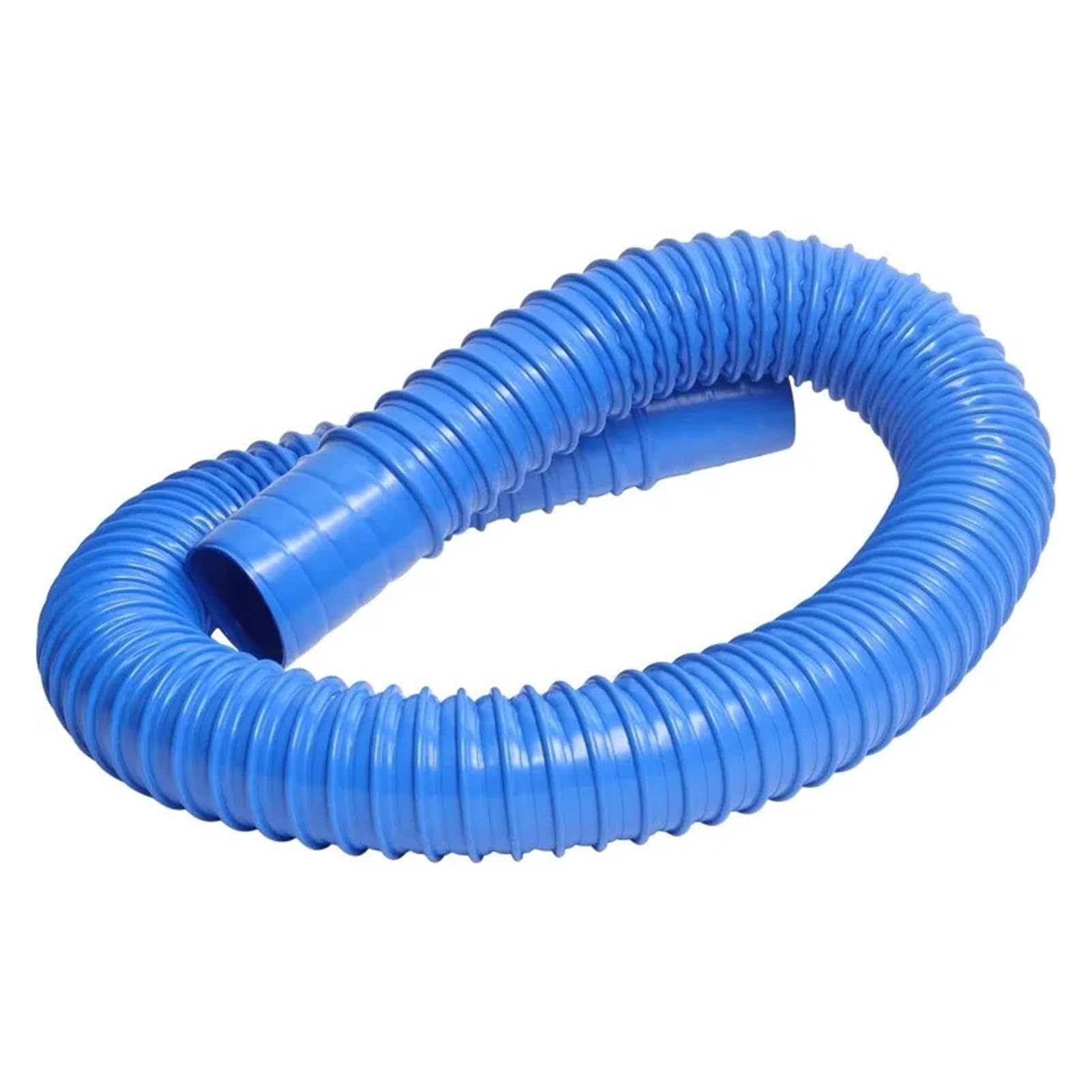 Tubo De Succión Polvo PVC Azul 1 Metro, Manguera Flexible 30-100 Mm, Conector Corrugado For Flujo Aire(Inner Diameter 100mm)