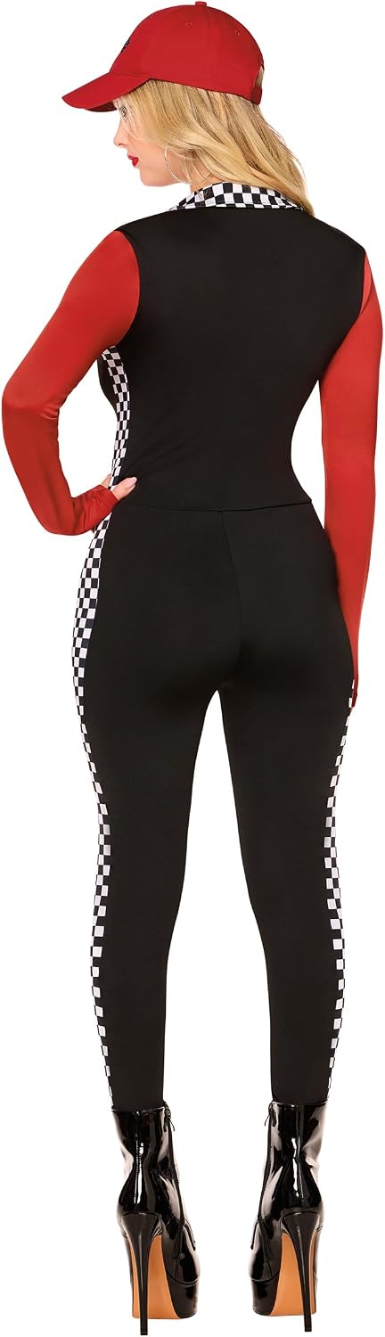 Spirit Halloween Adult Race Car Driver Costume | Race Car Driver Outfit | Occupation Costume
