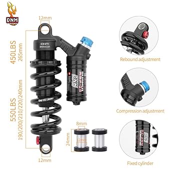 Amazon.co.jp: DNM RCP2S ダウンヒル マウンテンバイク リア