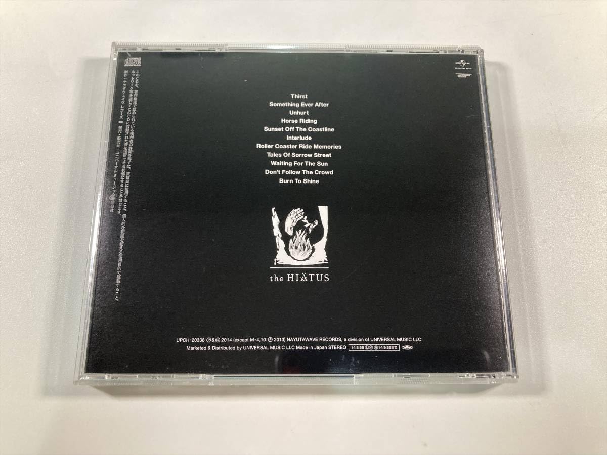 the HIATUS Keeper Of The Flame ポスター折れ目なし the HIATUS Keeper Of The Flame ポスター折れ目なし the HIATUS