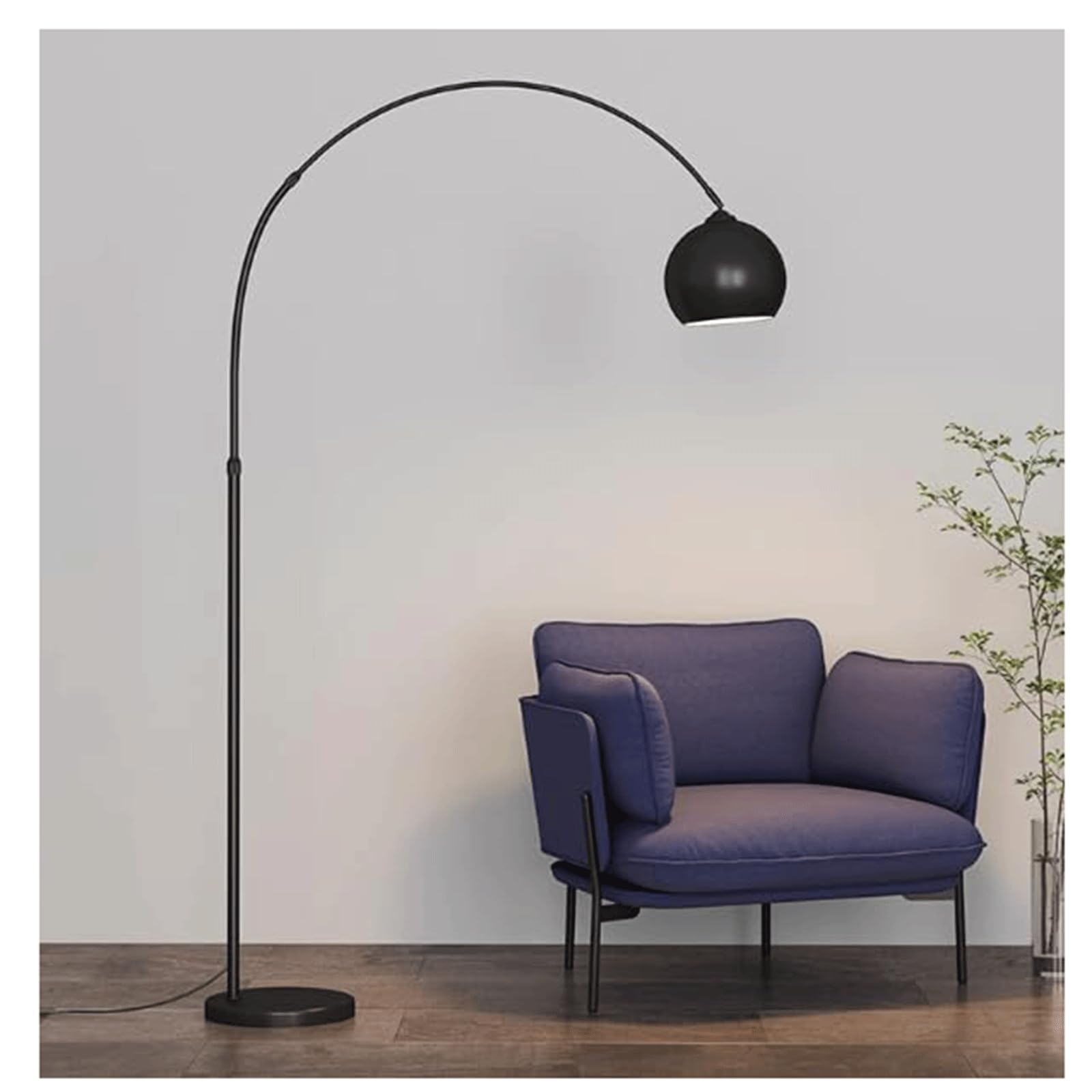 Lampa podłogowa Vloerlamp Boogvloerlamp 3-kleuren dimmen verticale hoge lamp voor woonkamer bank studie staande lamp luksus