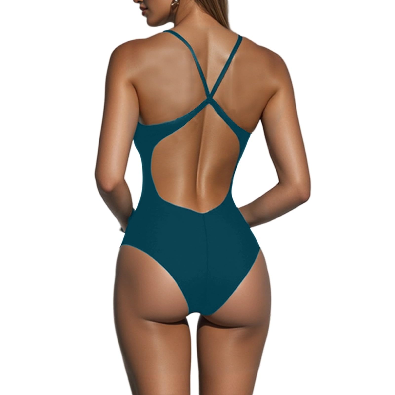 Genérico swimsuit woman swimsuit reducer fato teen girl clothes belly flat swimming tummy trikini lady swimsuits banho reductores swimsuit mulher surf