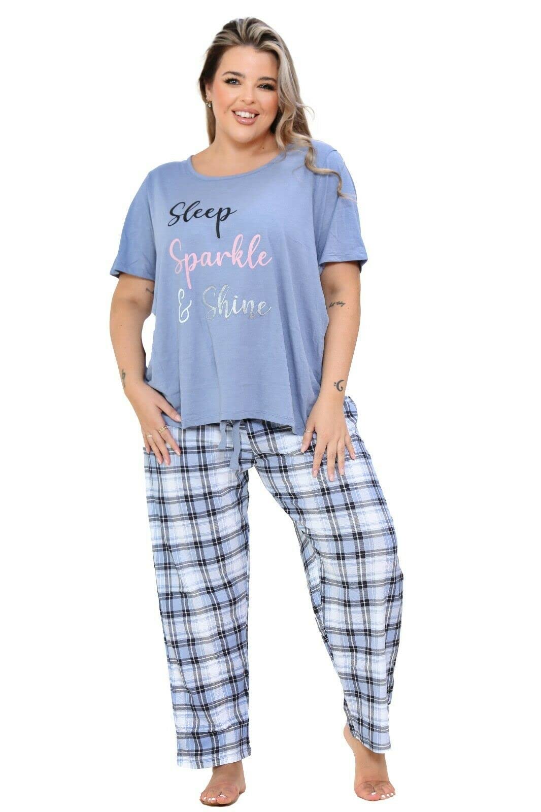 Buy Ex Evans Plus Size Clothing for Women, Ladies Pyjamas Pjs Set Nightwear  Online at desertcartAlbania