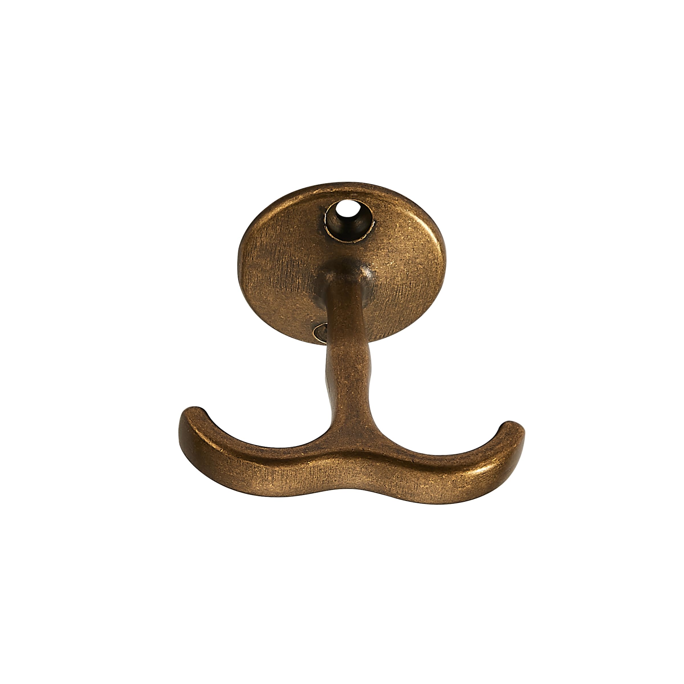antique english brass coat robe hooks product photo