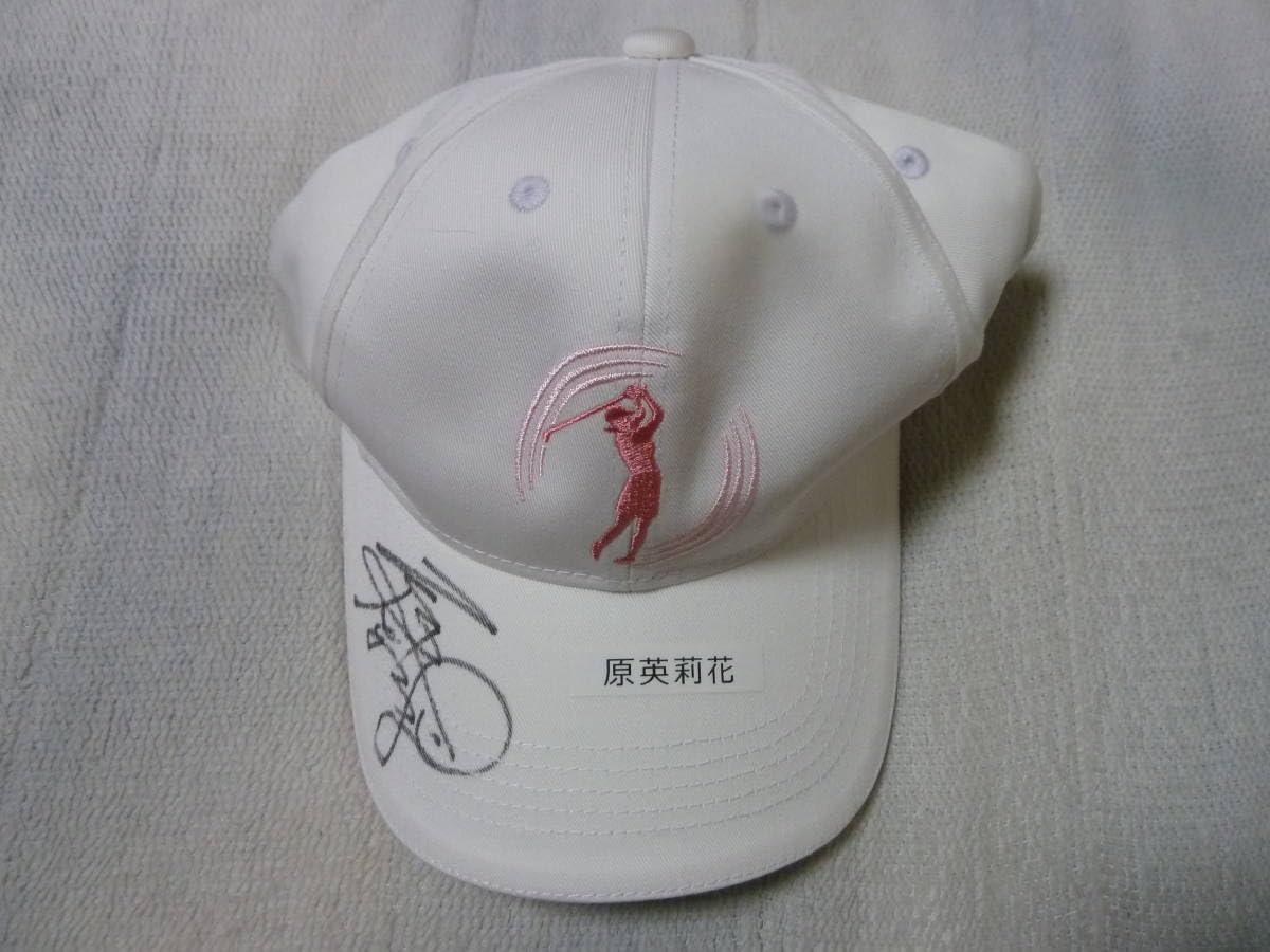 女子プロゴルフ 原英莉花プロ 直筆サイン入りブリヂストンレディス