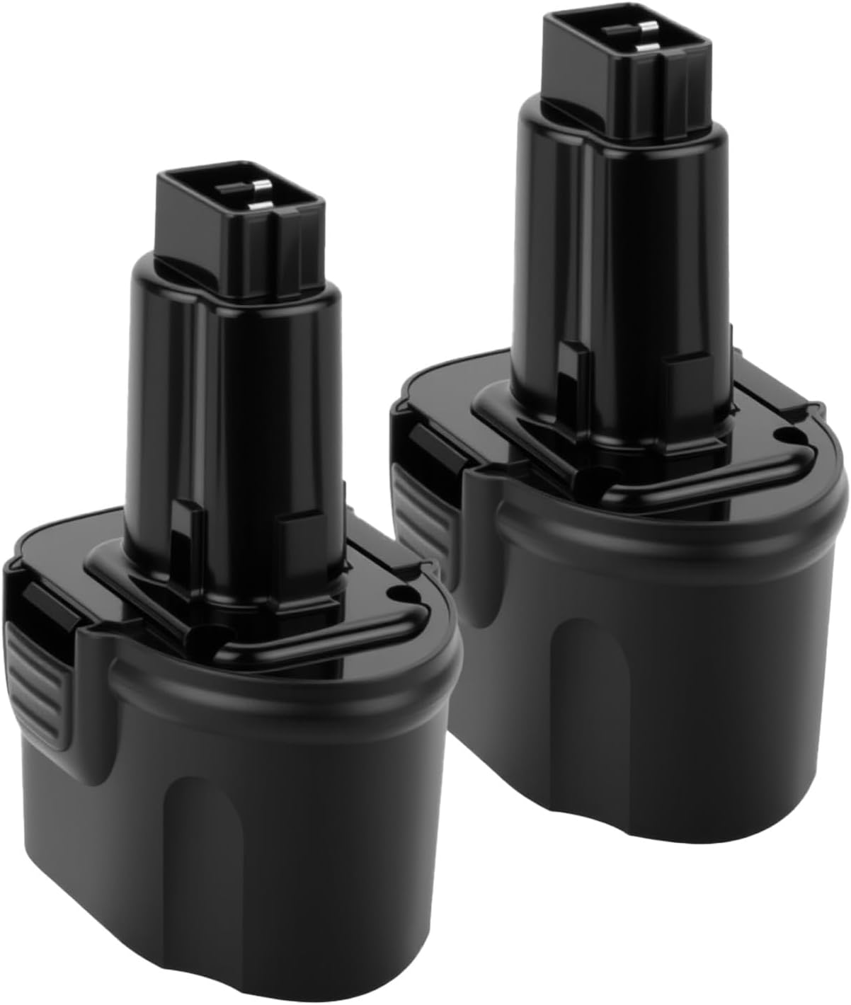Joiry 2-Pack 7.2V 4000mAh Ni-MH Replacement Battery with Higher Safety & Longer Runtime - Compatible with Dewalt DW9057 DE9057 DE9085 DW920K DW920K2 DW925K DW925K2 DW968K