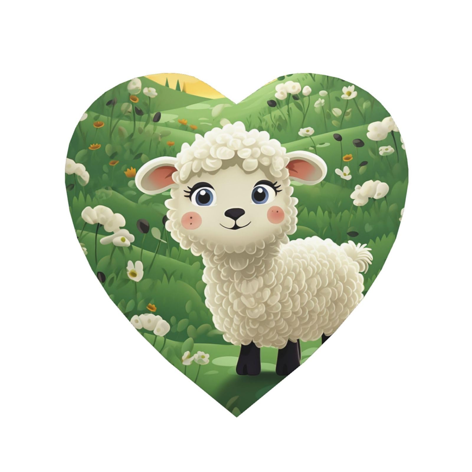 Cute Cartoon Sheep Fridge Magnets Cute Strong Refrigerator Magnets Fun Magnet for Locker Office Whiteboard Decor, Door Magnets Decorative Magnetic Stickers for Home Decor