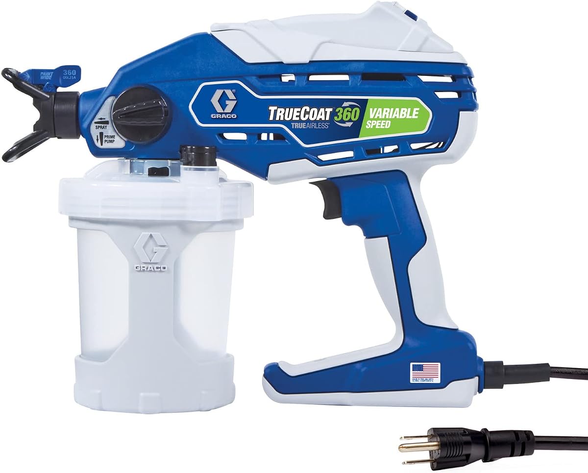 Graco 26D283 TrueCoat 360 Pulverizador de pintura de velocidad variable