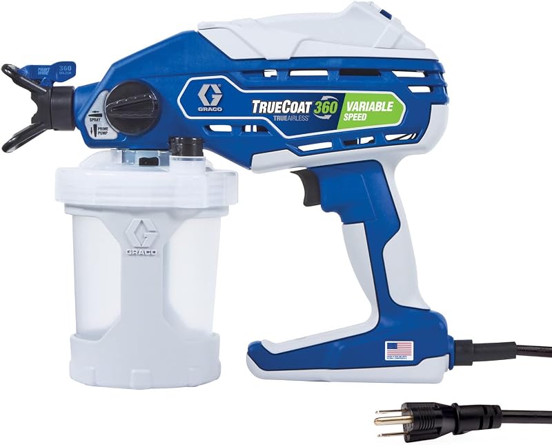 Graco 26D283 TrueCoat 360 Pulverizador de pintura de velocidad variable