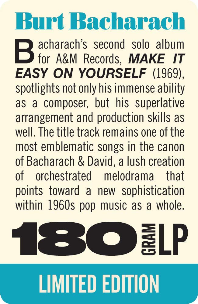 Make It Easy on Yourself