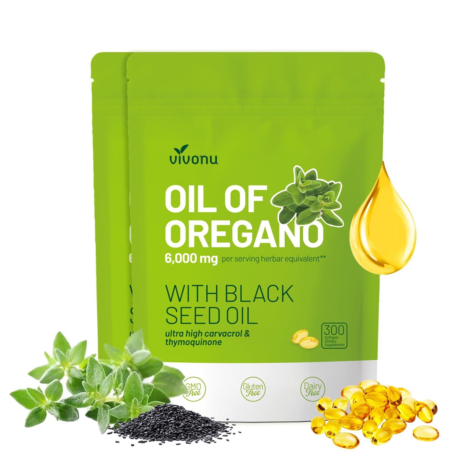 VivoNu Oil of Oregano with Black Seed Oil (2)