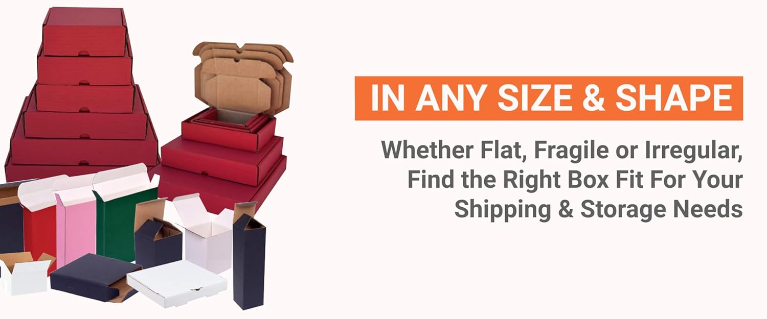 Ucanpack Black Cardboard Product Box 1.5 x 1.5 x 4" Made in USA - 1000 Pack Small Cardboard Boxes Black, 1.5x1.5x4 Shipping Boxes - Custom Shipping Boxes Small