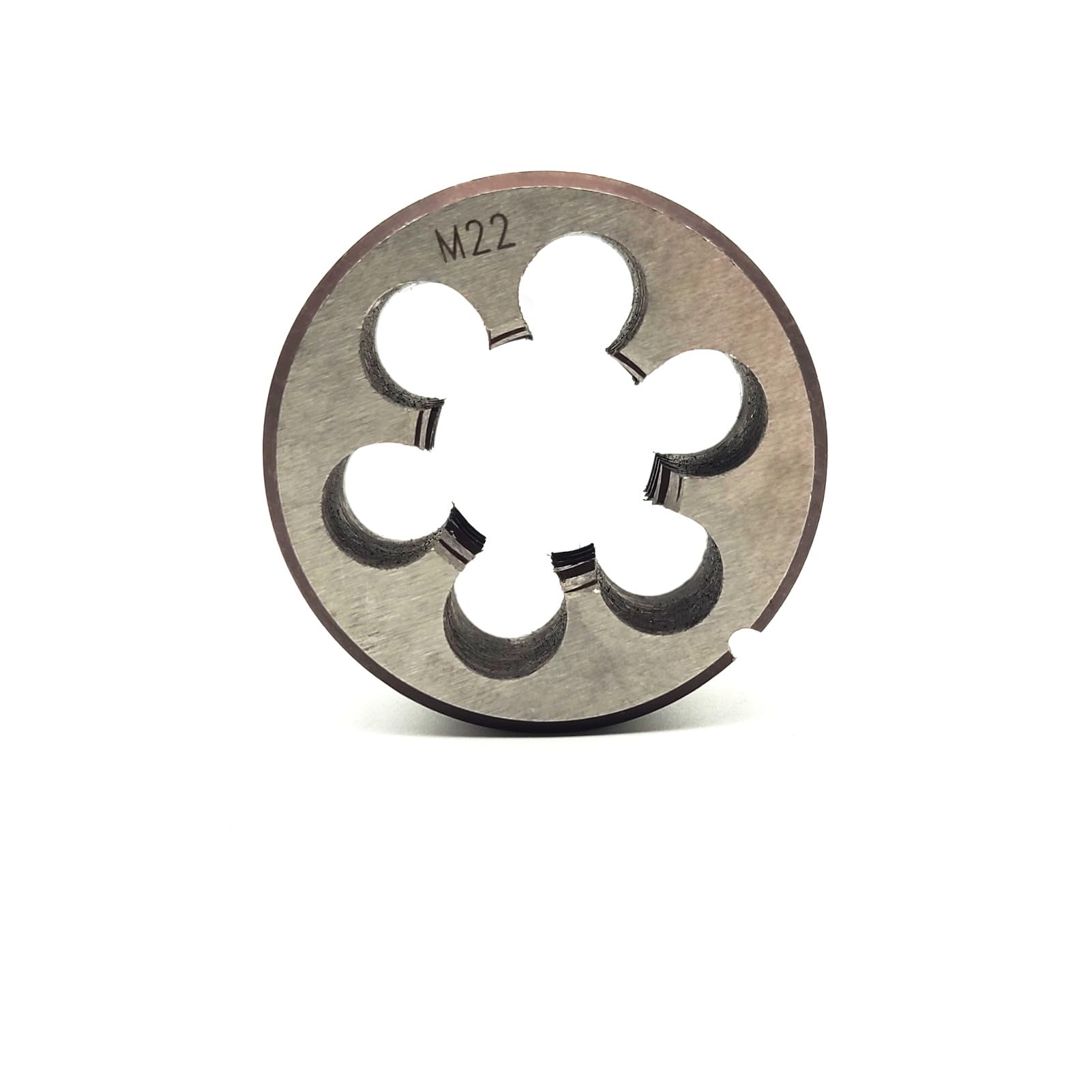 AtticZone M22 x 2.5 Metric Hand Thread Die, 2.5mm Pitch, 1 Round Die, Right Hand (M22x2.5, Die)