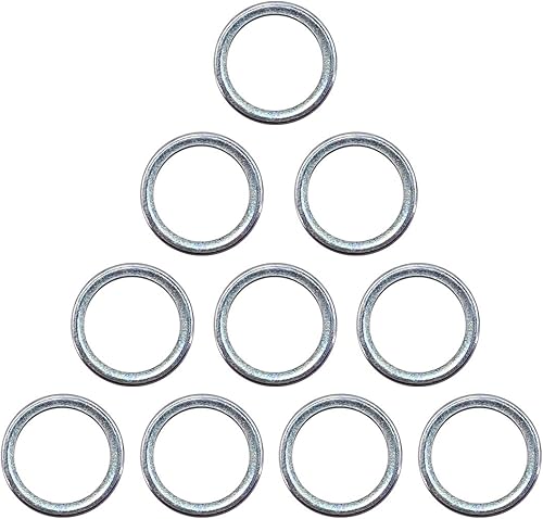 UTSAUTO M16 - Juntas de tapón de drenaje de aceite arandelas de aplastamiento anillos de sellado 803916010 para Outback Crosstrek Forester WRX BRZ